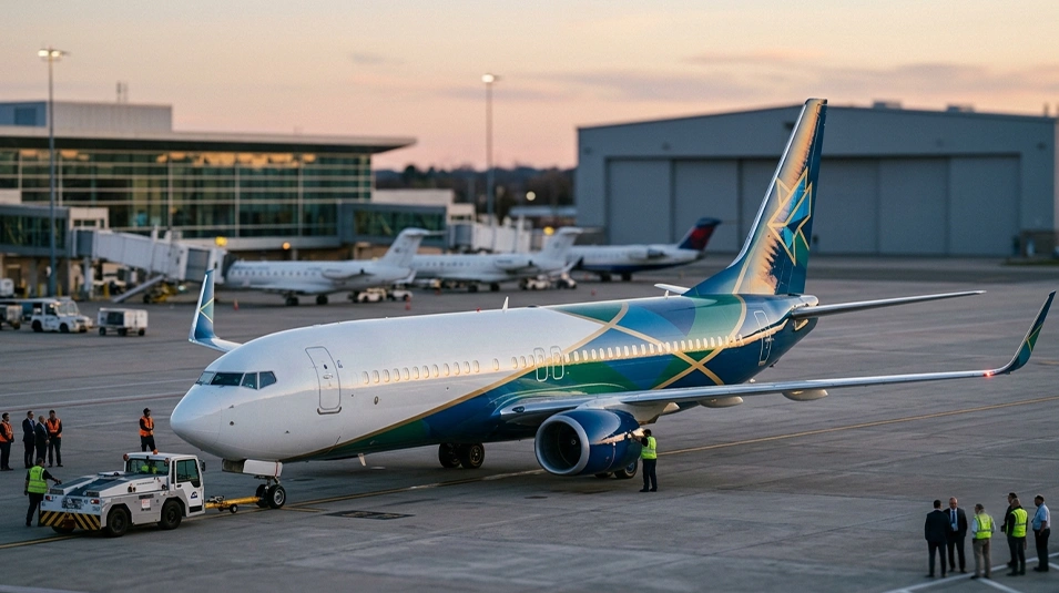Aviation Capital Group consegna il primo Boeing 737-8 con la nuova livrea di Trinity Airways