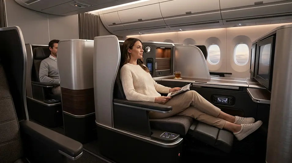 Emirates rivoluziona il comfort a bordo con nuovi sedili elettrici e divisori per la privacy